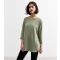 Women's Green Soft Touch Three Quarter Sleeve Top New Look