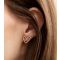 18ct Gold Plated Heart Stud Earrings New Look