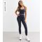 Women's by Zara McDermott Navy Active Plain Leggings Rise New Look