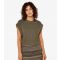 Women's Khaki Knit Vest Apricot New Look