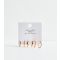 Pack Of 3 Gold Tone Hoop Earrings New Look