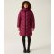 Women's Red Hooded Tiered Jacket Regatta New Look
