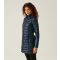 Women's Navy Tiered Shell Jacket Regatta New Look