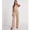 Women's Stone Knit Wide Leg Trousers Quiz New Look