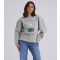 Women's Marl Grey Florida Oversized Sweatshirt Urban Bliss New Look