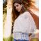 Women's White Lace Sunflower Blouse Blue Vanilla New Look