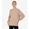 Women's Light Brown Pearl Embellished Oversized Jumper Apricot New Look