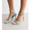 Women's Bright Blue Aquamarine Starfish Embellished Sandals Public Desire New Look