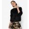 Women's Black Tinsel Knit Jumper Apricot New Look