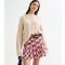 Women's Red Checked Pleated Mini Belted Skirt Tokyo Doll New Look