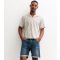 Men's Blue Turned Up Cuff Denim Shorts Jack & Jones New Look