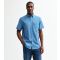 Men's Blue Short Sleeve Shirt Farah New Look