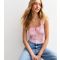 Women's Pink Tie Neck Cami Top New Look