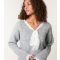 Women's Grey Lace Trim Knit Jumper Blue Vanilla New Look