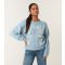 Women's Blue Swan Embroidered Jumper Blue Vanilla New Look