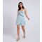 Women's Light Blue Frill Trim Cami Tea Dress Urban Bliss New Look