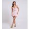 Women's Light Pink Frill Trim Cami Tea Dress Urban Bliss New Look