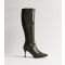 Women's Khaki Scorpion Knee High Boots Public Desire New Look