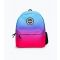 Blue Fade School Backpack HYPE New Look