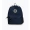 Navy Block Backpack School HYPE New Look