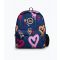 Navy Heart Drips Backpack HYPE New Look