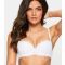 Women's White Lace Padded Balcony Bra Ann Summers New Look