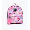 Light Pink Graffiti Heart Print Backpack HYPE New Look