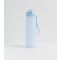 Light Blue Pop Lid Straw 1L Time Marked Water Bottle New Look