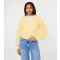 Women's Light Yellow Crop Cardigan Pink Vanilla New Look