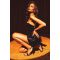Robe De Soirée Bodycon À Dos À Fines Lanières À Paillettes - Noir - 46, Noir