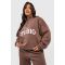 "Plus" Sweat-Shirt À Demi-Zip "Plus" Dsgn Studio Script - Marron Chocolat - 44, Marron Chocolat