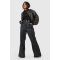 Pantalon Flare "Plus" Pu - Noir - 52, Noir