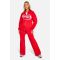 Dsgn Studio Jogger Oversize À Imprimé Ovale Et Revers - Rouge - M, Rouge