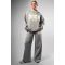 Dsgn Studio Collegiate Towelling Slogan Joggeur À Jambe Droite - Gris - S, Gris