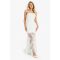 boohoo Femmes Robe Maxi en Dentelle Structuree Premium | Blanc | Taille: 46