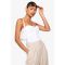 boohoo Femmes Top Bandeau Twist Avant | Blanc | Taille: 44