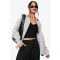 boohoo Femmes Twist Front Sweetheart Neckline Cap Sleeve Top | Noir | Taille: 38