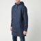 RAINS Matte-Shell Long Jacket - M