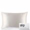 Slip Silk Pillowcase - Queen (Various Colours) - White
