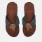 Barbour Men's Toeman Beach Toe Post Sandals - Navy - UK 7