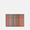 PS Paul Smith Striped Leather Credit Card Case