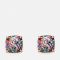 Kate Spade New York Women's Small Square Stud Earrings - Multi Glitter