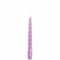 anna + nina Twisted Candle Lilac - Set of 6