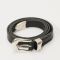 Our Legacy Men's 2cm Leather Belt - Black - 70cm