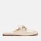 Tod's Women's Leather Slide Loafers - White - UK 3