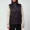 Rains Women's Padded Nylon Vest - Black - XL
