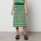 Baum Und Pferdgarten Women's Ciel Knitted Skirt - Cream/Green - M