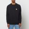 Maison Kitsuné Unisex Chillax Fox Patch Classic Sweatshirt - Black - S