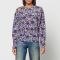 Isabel Marant Saldana Cutout Stretch-Silk Blouse - FR 36/UK 8