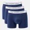 Polo Ralph Lauren Logo Waistband Cotton Boxer Trunks 3-Pack - S